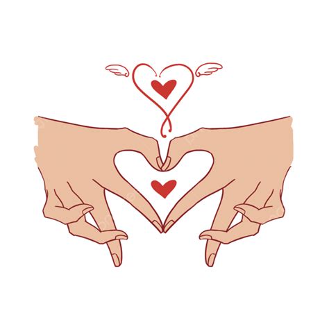 Heart Gesture Confession Png Transparent Image And Clipart