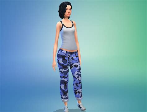 Jenny's CC — Sims 4 Maxis Match camo pants come in 5 swatches.