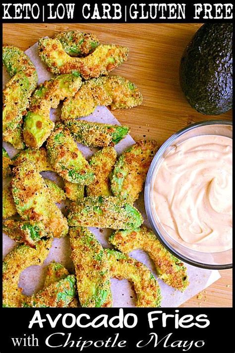 Keto Avocado Fries With Chipotle Mayo Air Fryer Avocado Fries