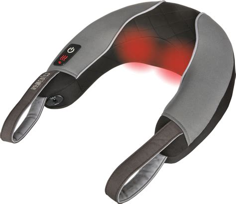 Best Buy Homedics Pro Therapy Vibration Neck Massager With Heat Black