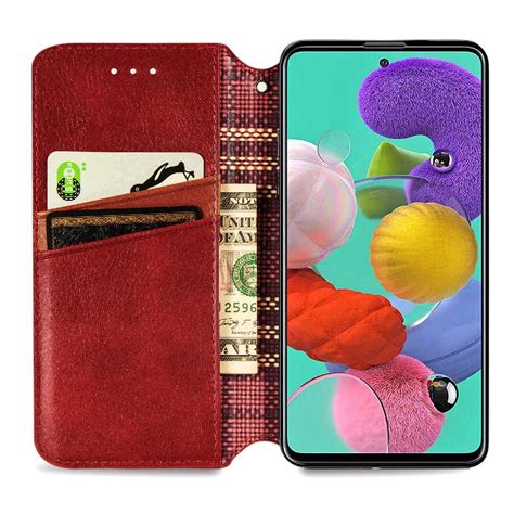 Case For Samsung Galaxy A71 4g Flip Cover Exquisite Business Wallet Function Leather Case