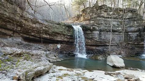 Twin Falls In The Richland Creek Wilderness Area Of The Arkansas Ozark