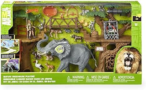 Animal Planet Safari Treehouse Playset: Amazon.sg: Toys & Games