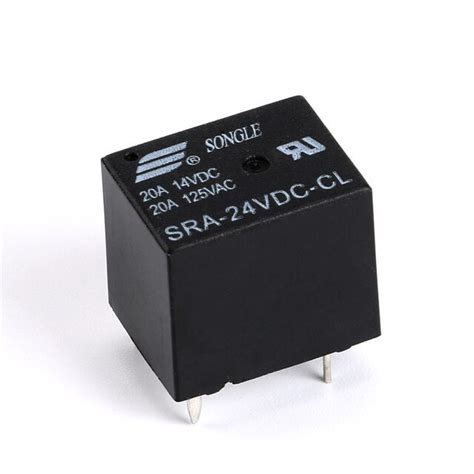 5Pcs 5V 12V 24V 20A DC Power Relay SRA 05VDC CL SRA 12VDC CL SRA 24VDC