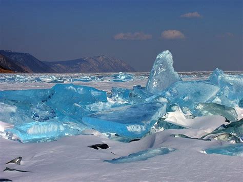 Photo Of The Day Shards Of Turquoise Ice On Lake Baikal Mission Blue