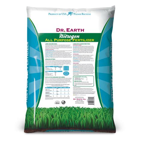 Organic & Natural Nitrogen All Purpose Fertilizer – Dr Earth