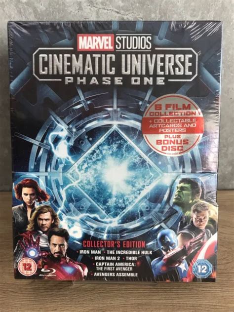 MARVEL STUDIOS Cinematic Universe Phase One Collectors Edition Blu