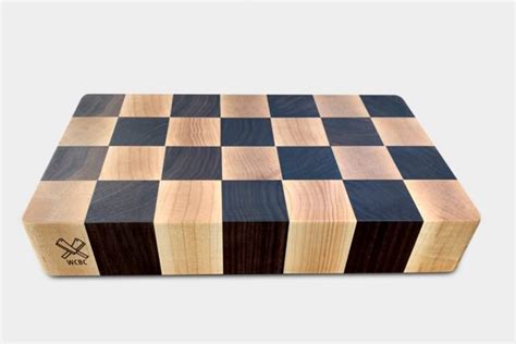 The Bee End Grain Chopping Board The Wooden Chopping Board Company