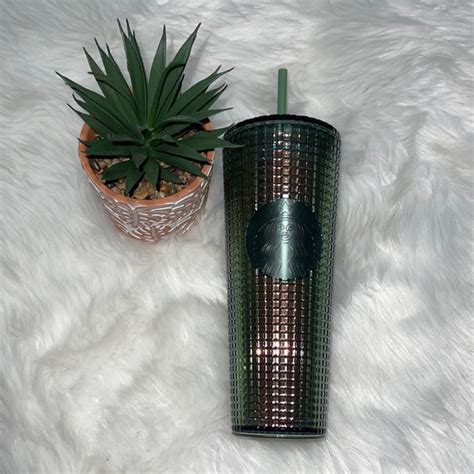 Starbucks Other Starbucks Cc Grid Rainforest Tumbler 24 Oz 222