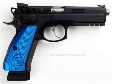 Cz Griffschalen Cz75 Alu Checkering Slim Long Diverses