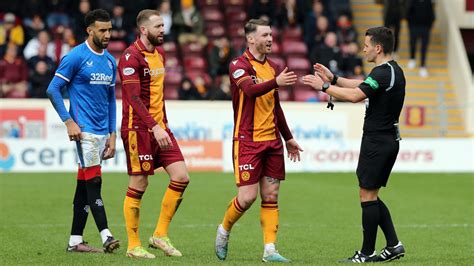 Rangers Hero Ally Mccoist Gives Motherwell Red Card Verdict As He Backs