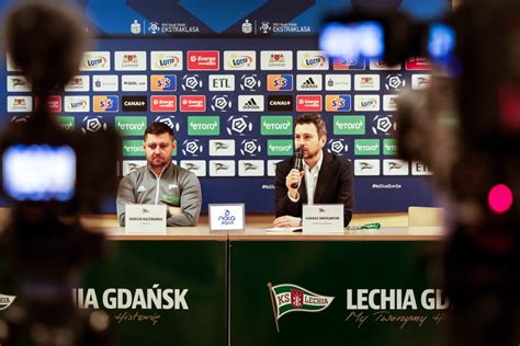 Konferencja prasowa przed meczem Lechia Gdańsk Wisła Płock 26 01