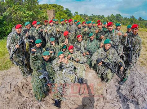 Komando Ggk Kopassus Ganding Bahu Dalam Eksesais Harimau Satya