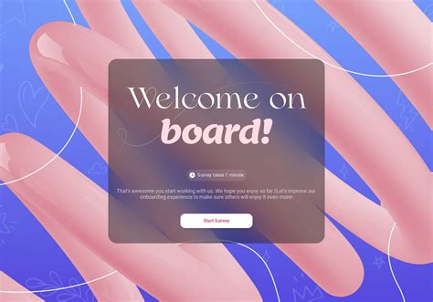 Onboarding Survey Template | Screver | Screver