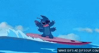 Lilo And Stitch Stich GIF - LiloAndStitch Stich Surf - Discover & Share ...