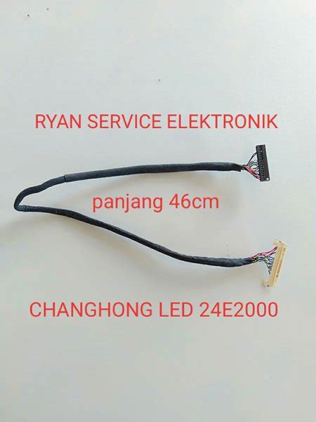 Jual Kabel Fleksibel Lvds Tv Led Changhong Led E E Di Lapak