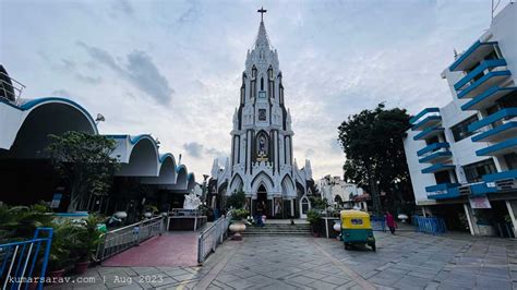 St Marys Basilica Shivajinagar Church Is An Architectural Marvel