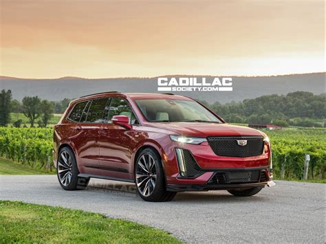 Hypothetical Cadillac Xt6 V Rendered Still Not Coming To Market