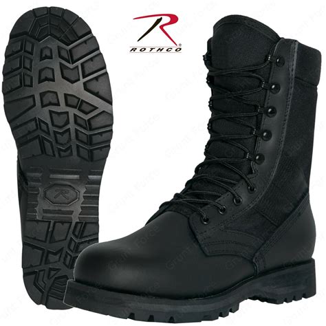 Rothco Gi Type Sierra Sole Black Tactical Boots Military Style Foo