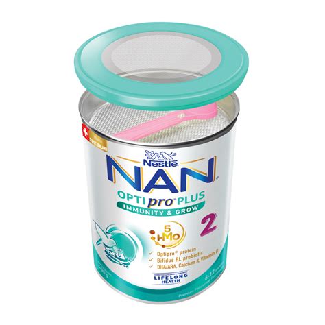 Sữa mát NAN OPTIPRO PLUS 2 công thức Thuỵ Sĩ với 5HMO | Nestle Mom&Me
