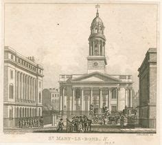 St Marylebone Church, London (engraving) from Bridgeman Education, LLJ558587 History Images ...