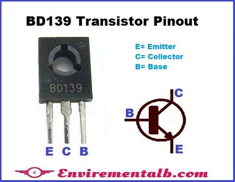 Bd139 Transistor Pinout - ikariyube