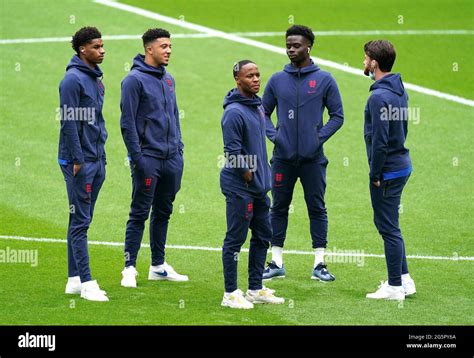 Marcus Rashford Saka Sancho Hi Res Stock Photography And Images Alamy