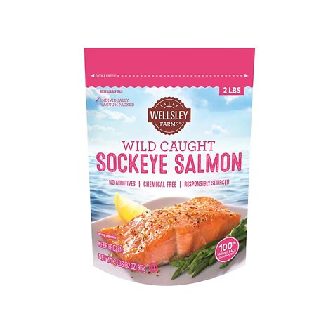 Wild Caught Alaskan Sockeye Salmon