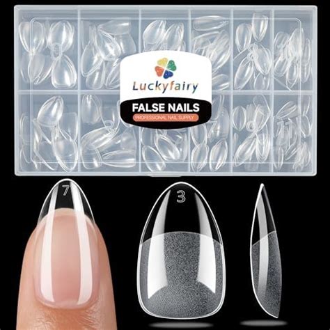 Gelike Ec 552pcs Soft Gel Nail Tips Kit 12 Sizes Clear