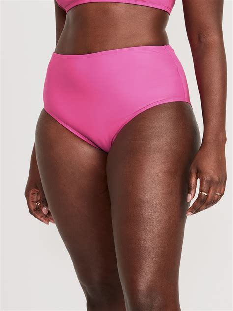 High Waisted Bikini Swim Bottoms For Women Old Navy