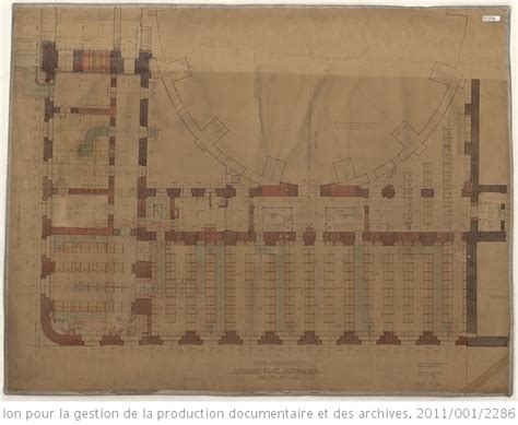 Plans Du Quart Nord Est Du Quadrilat Re Richelieu Plans D