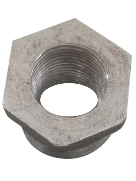 Mild Steel Hex Reducing Threaded Bush For Plumbing Pipe Mm At Rs