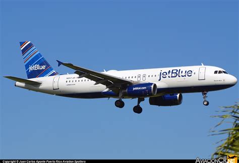 N657JB Jet Blue Airbus A320 232 AviacionCR Net