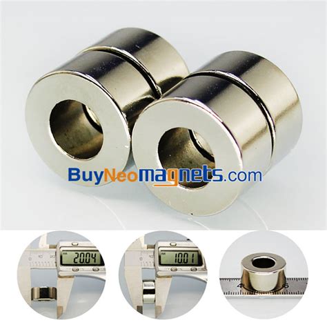 Pcs Mm Od X Mm Id X Mm Thick N Neodymium Ring Magnets Really