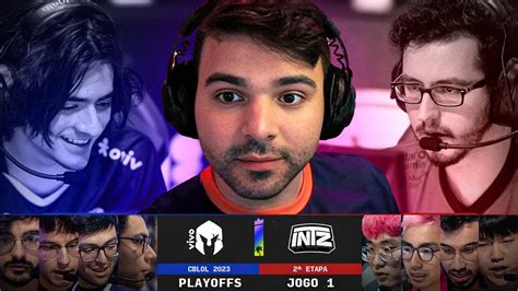 VIVO Keyd X INTZ Jogo 1 CBLOL 2023 Playoffs DIA 4 Ilha Das