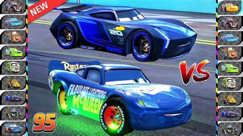 Cars Driven To Win Fabulous Lightning Mcqueen Vs Jackson Storm Youtube