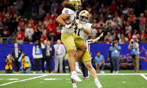 Notre Dame defeats Georgia to advance to the CFP semifinals