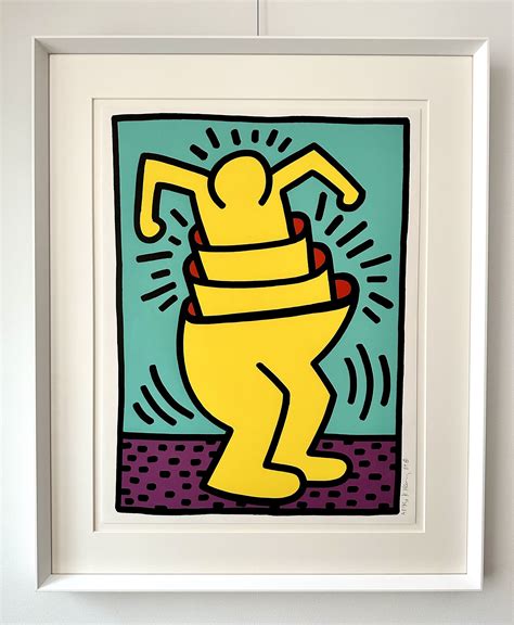 Keith Haring Untitled Cup Man Van Der Vorst Art