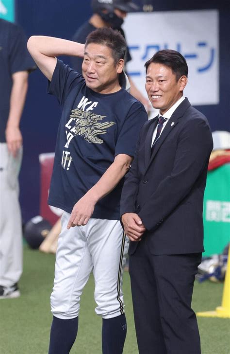 【侍ジャパン】井端弘和監督が京セラドームを訪問 オリックス・紅林弘太郎に「今後非常に楽しみ」 スポーツ報知