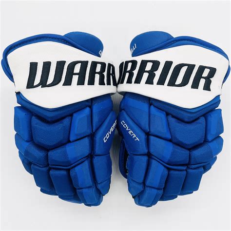 New Warrior Covert Pro QRL Hockey Gloves-14"-Custom Short Easton Cuff | SidelineSwap