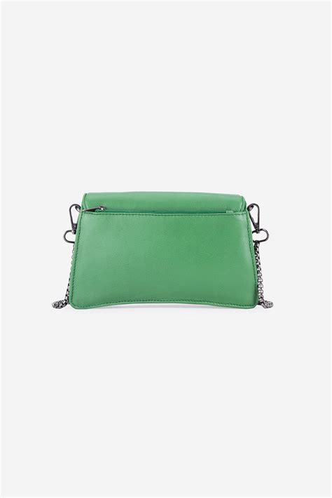 Buy Leather Cassy Green Sling Bag Online For Women Abelardo De Moda