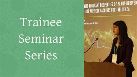 IDIGH Program Trainee Seminar Series