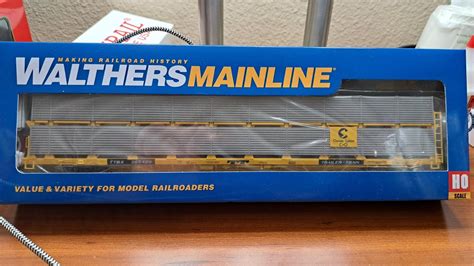 REVIEW: HO SCALE WALTHERS MAINLINE 89' BI-LEVEL SHIELDED AUTORACK ...