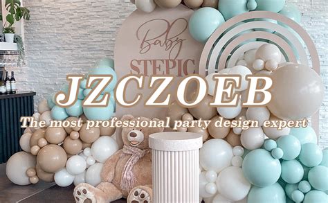 Amazon JZCZOEB Nude Beige Double Stuffed Balloons Different Size 115Pcs 5 10 12 18 Tan