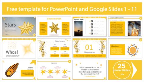 Stars Template - PowerPoint Templates and Google Slides