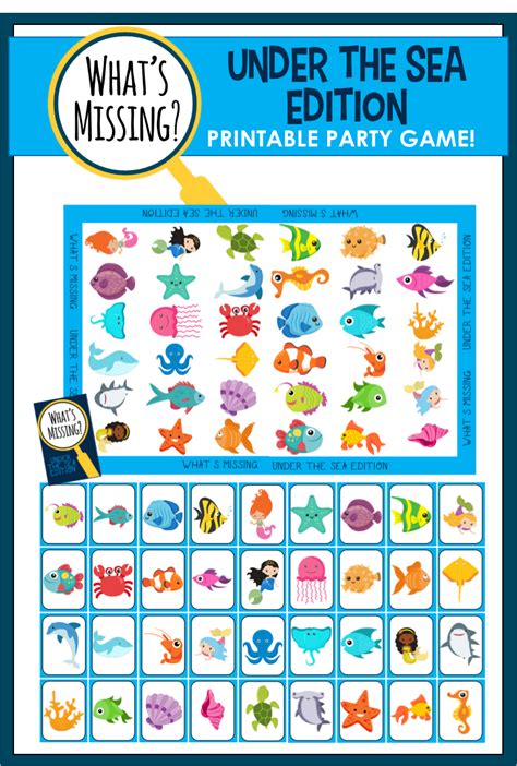 Little Mermaid Games for Birthday Parties