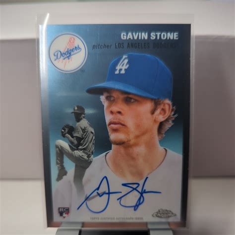 2023 Topps Chrome Platinum Anniversary Autographs CPA GS Gavin Stone