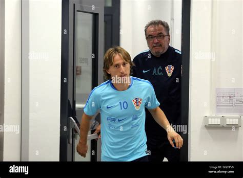 Ante Cacic Coach Croatian National Football Team Luka Modric Player Hi