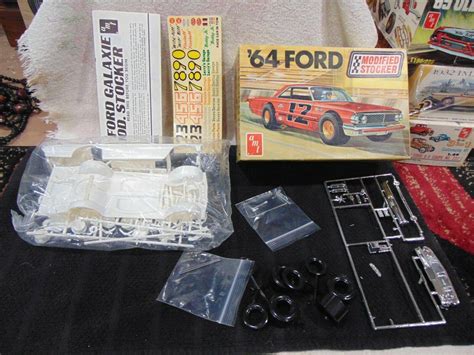 Amt 1964 Ford Galaxie Modified Stocker 1 25 Scale Model Kit T193 Unbuilt 3821503442