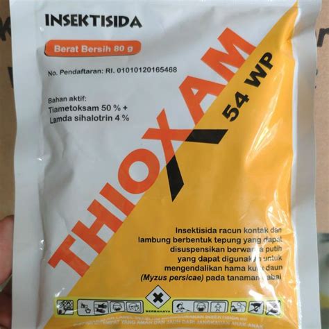 Jual Insektisida Berantas Kutu Tungau Thioxam Wp Shopee Indonesia